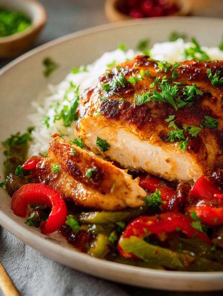 Air Fryer Chicken Veggies