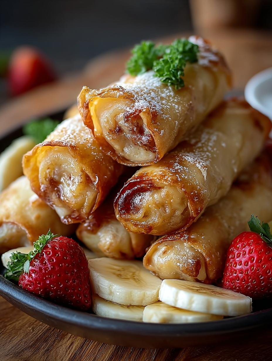 Apple Pie Egg Rolls: 7 Irresistibly Sweet Treats - Apple Pie Egg Rolls - main visual representation