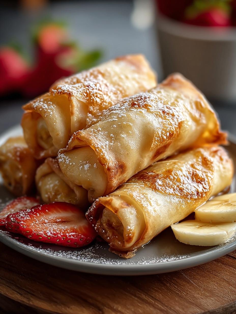 Apple Pie Egg Rolls: 7 Irresistibly Sweet Treats - Apple Pie Egg Rolls - additional detail