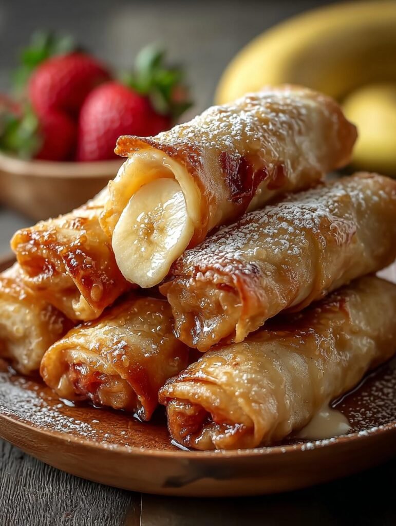 Apple Pie Egg Rolls