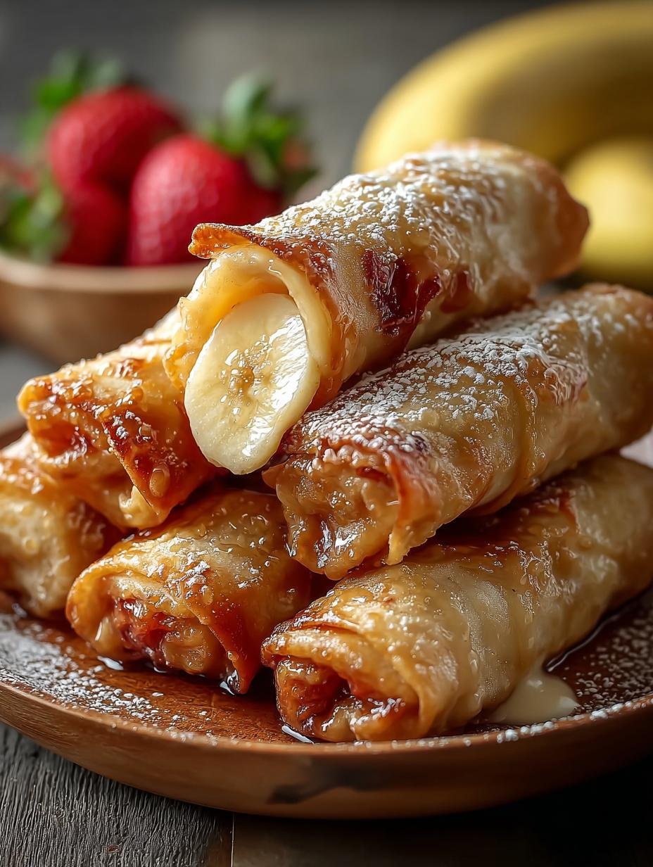 Apple Pie Egg Rolls