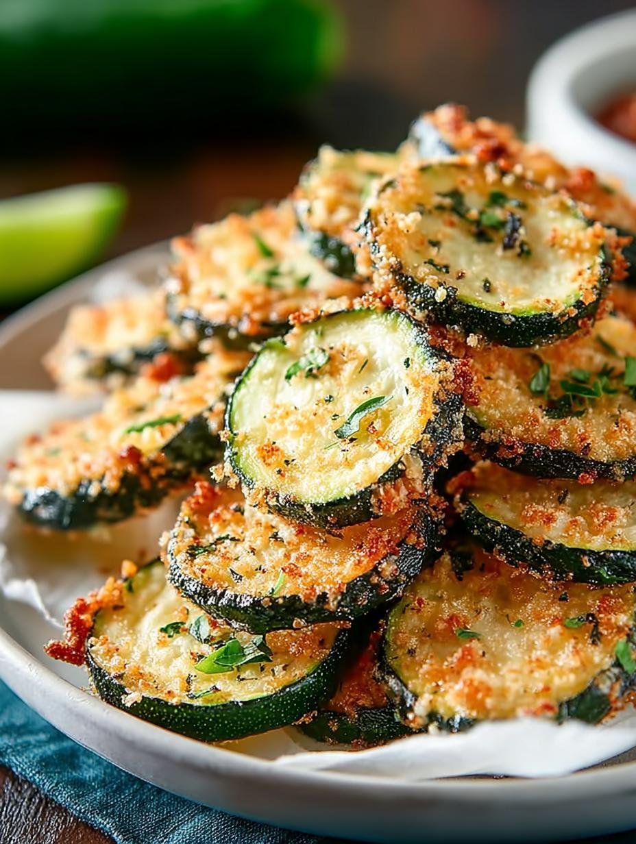Baked Zucchini Chips: 7 Secrets to Crunchy Perfection - Baked Zucchini Chips - additional detail