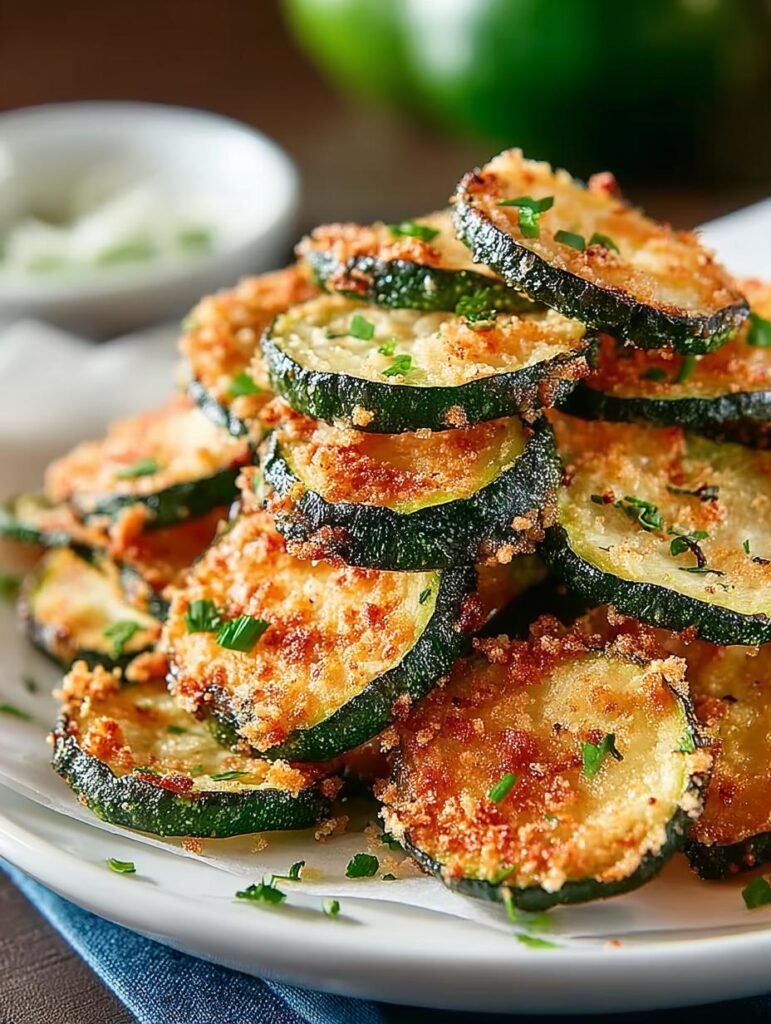 Baked Zucchini Chips
