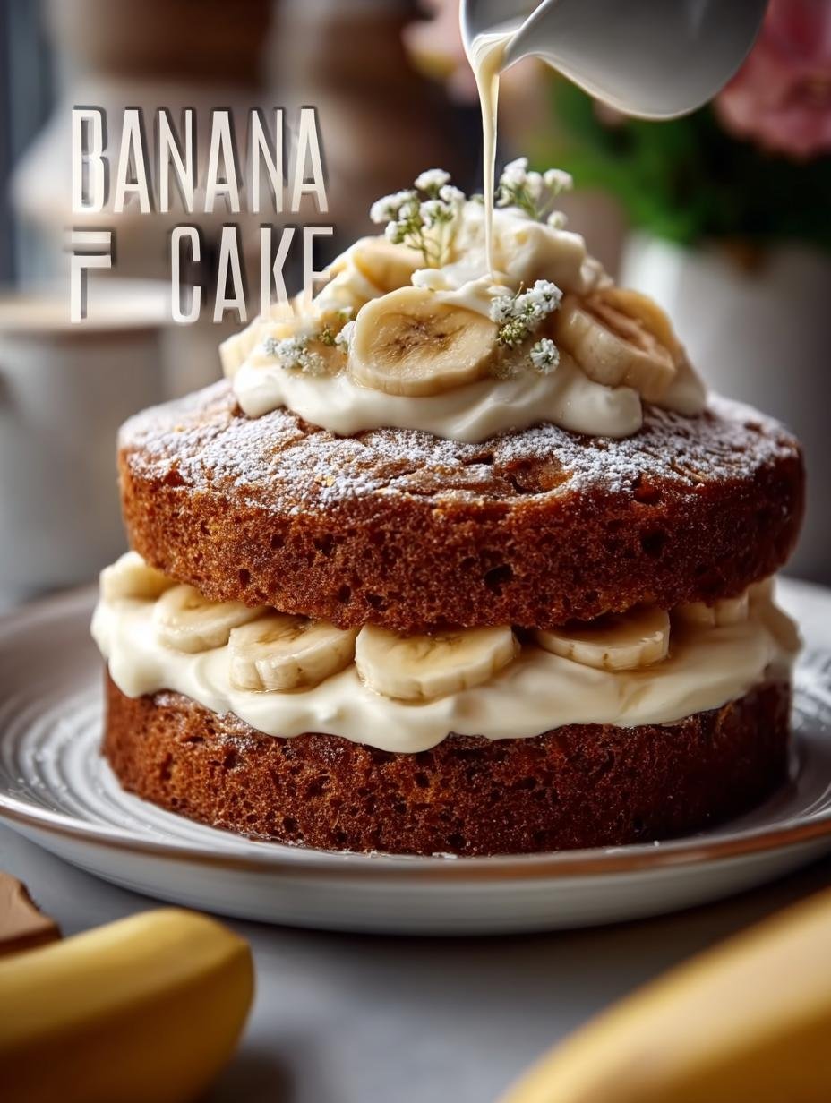 Delicious Banana Cake Filling Recipe for Any Dessert - Banana Cake Filling - main visual representation