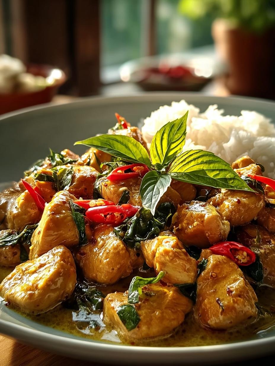 Basil Chicken with Coconut: 7 Flavorful Secrets Revealed - Basil Chicken with Coconut - main visual representation