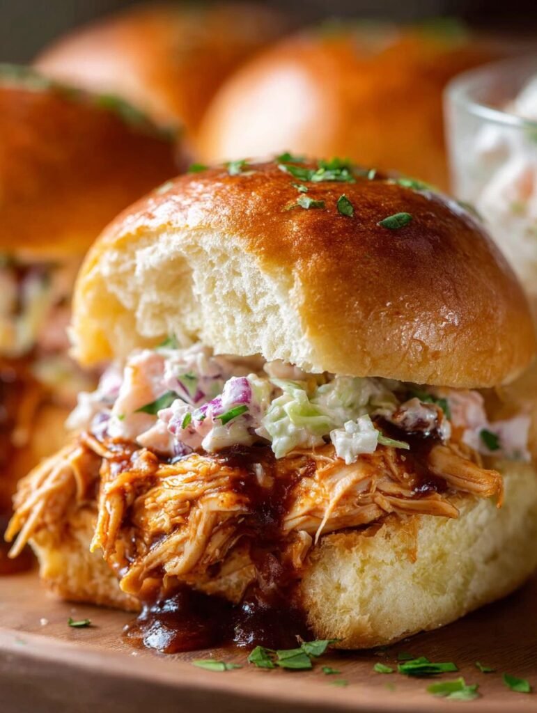 Bbq Chicken Sliders