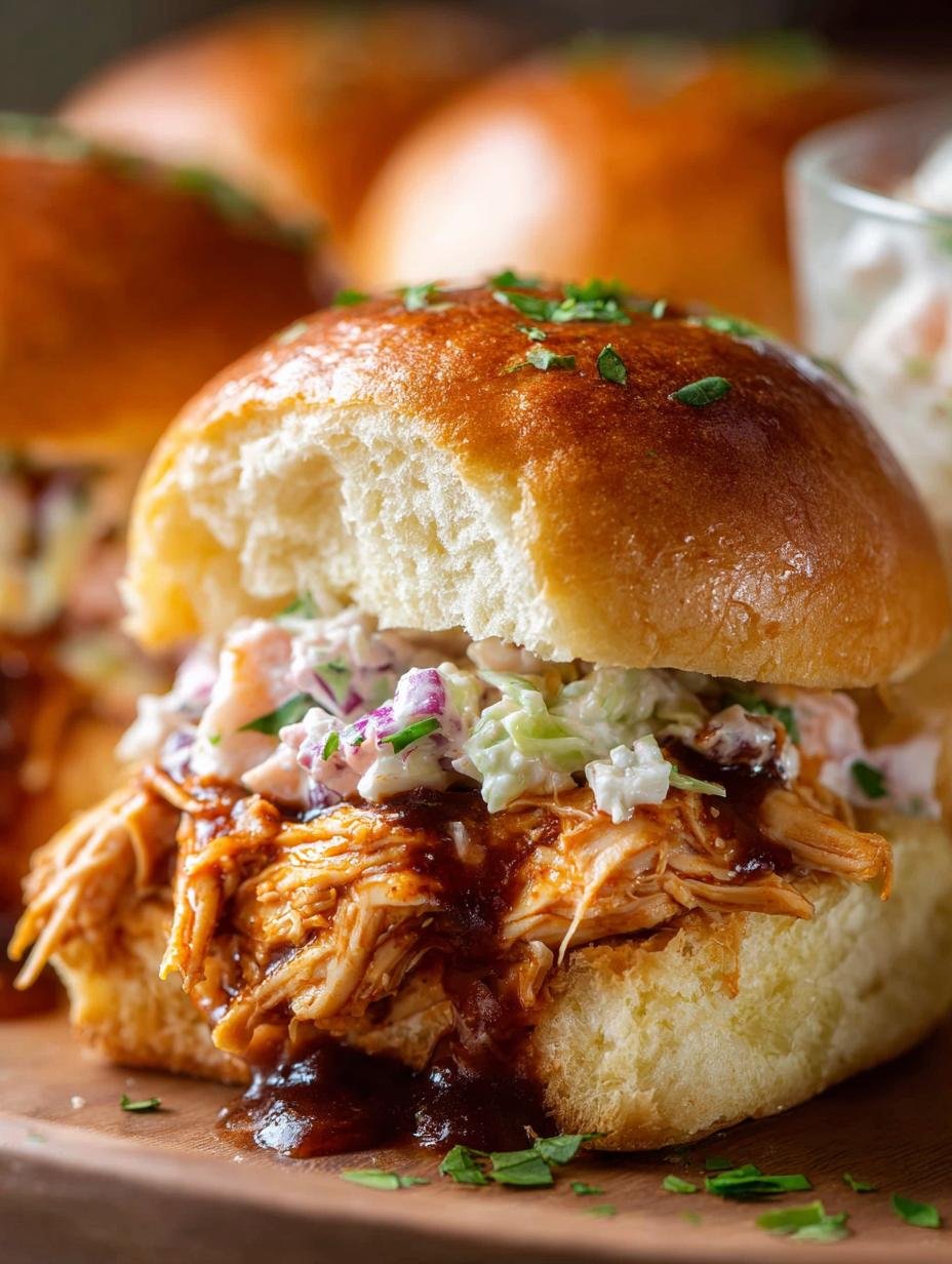 Bbq Chicken Sliders