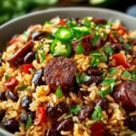 Black Beans Sausage Rice