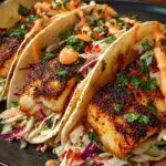 Blackened Fish Tacos with