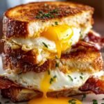 Breakfast Grilled Cheese Fried