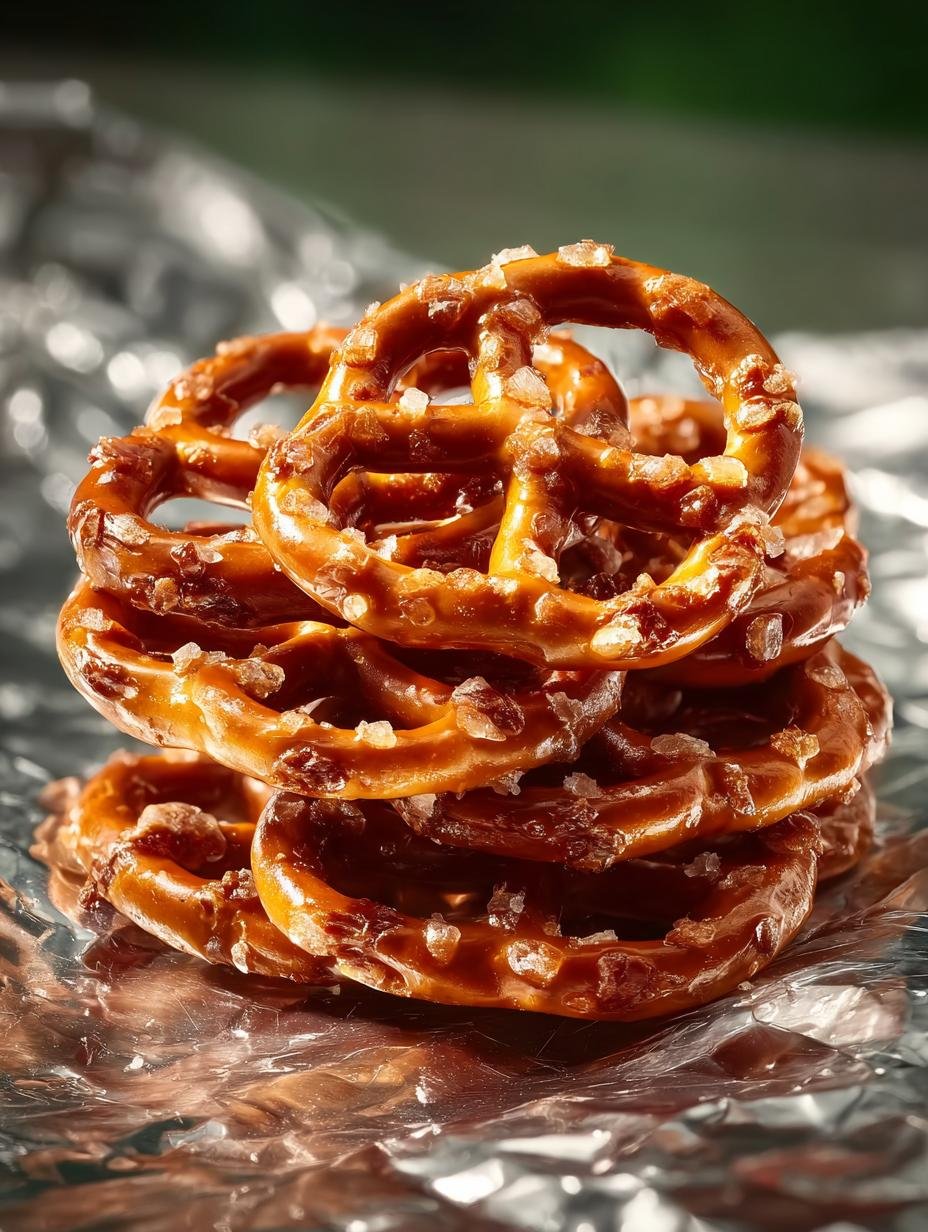 Butter Toffee Pretzels: 5 Irresistible Sweet Snacks - Butter Toffee Pretzels 35782 - additional detail