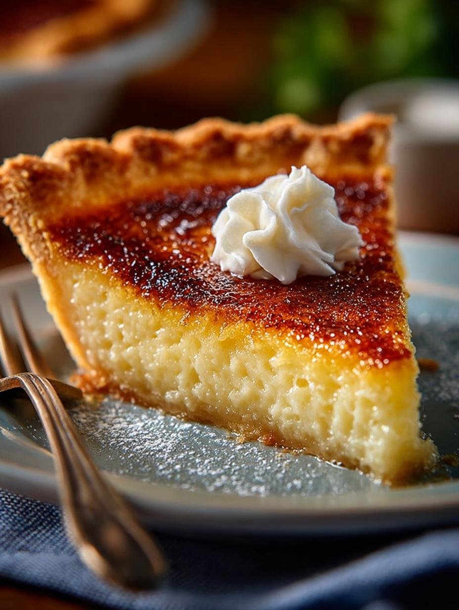 Classic Buttermilk Pie: 7 Steps to the Best Recipe Ever - Buttermilk Pie - additional detail