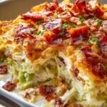 Cabbage Casserole with Bacon