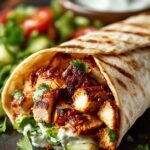 Cajun Chicken Wrap