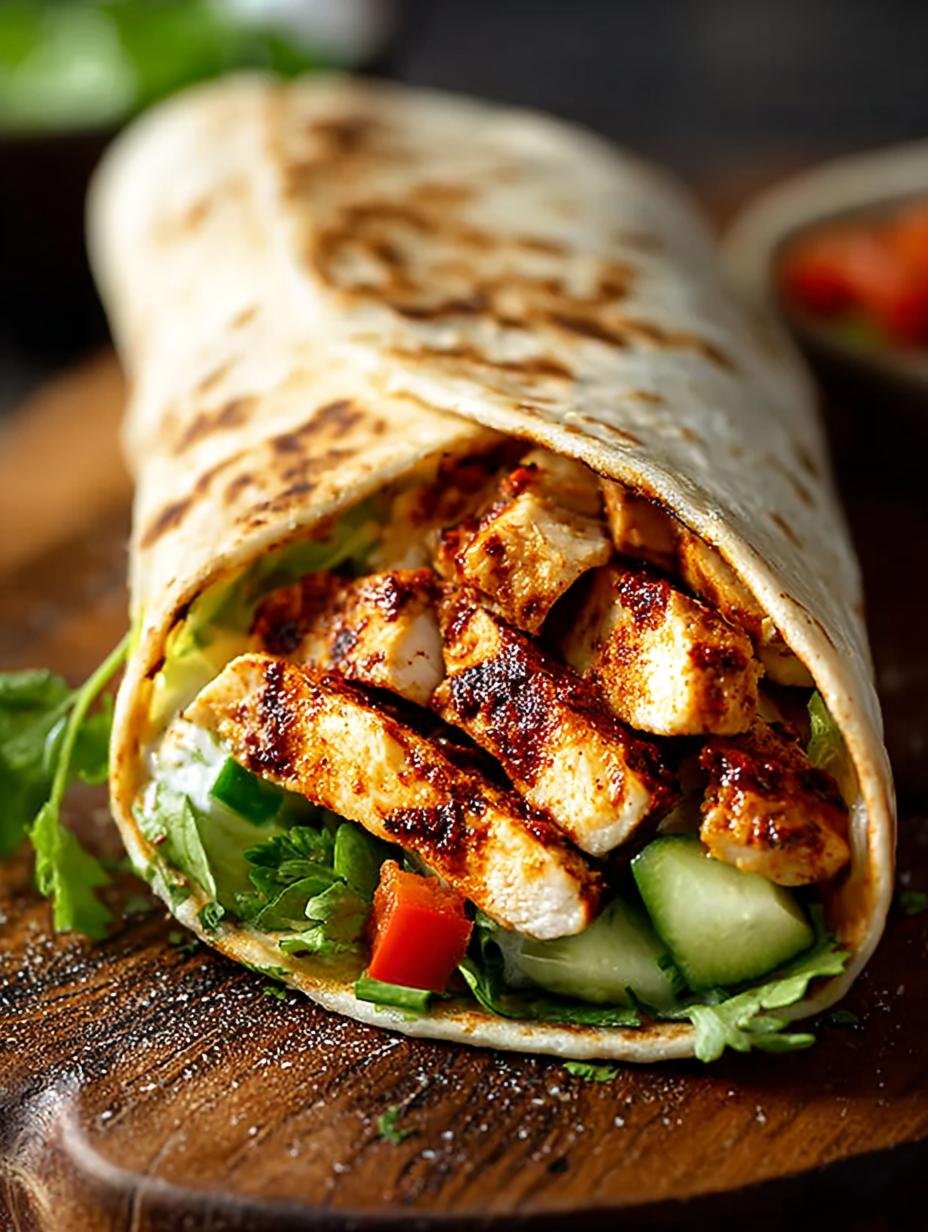 Zesty Cajun Chicken Wrap: 5 Bold Flavors You’ll Love - Cajun Chicken Wrap - additional detail