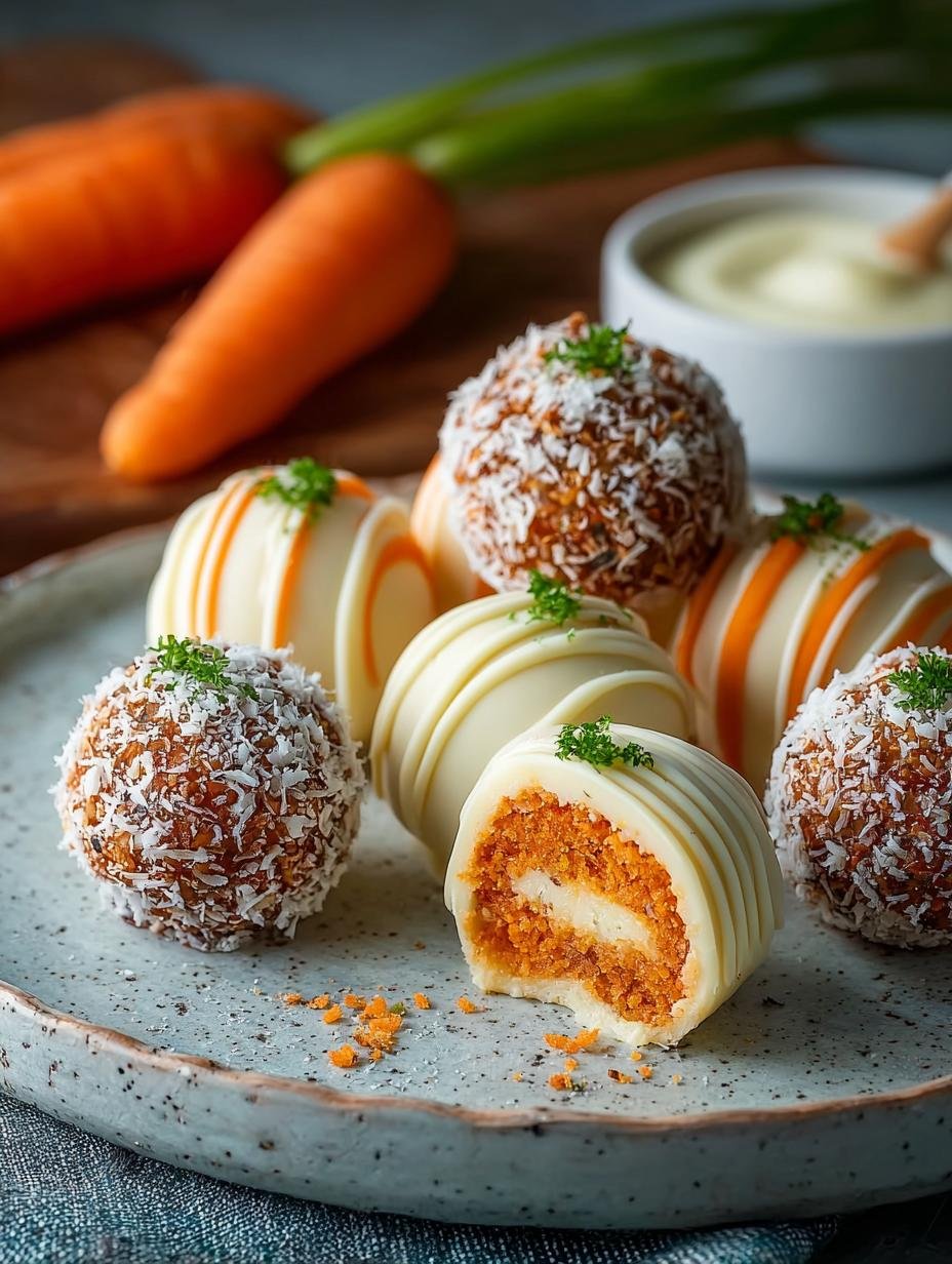 Carrot Cake Truffles: 7 Irresistible Treats to Savor - Carrot Cake Truffles - main visual representation
