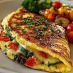 Cheese Veggie Omelet Thats