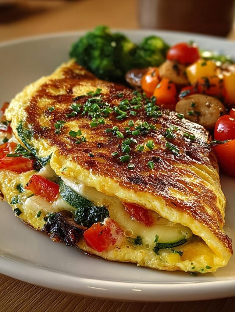 Cheese Veggie Omelet Thats