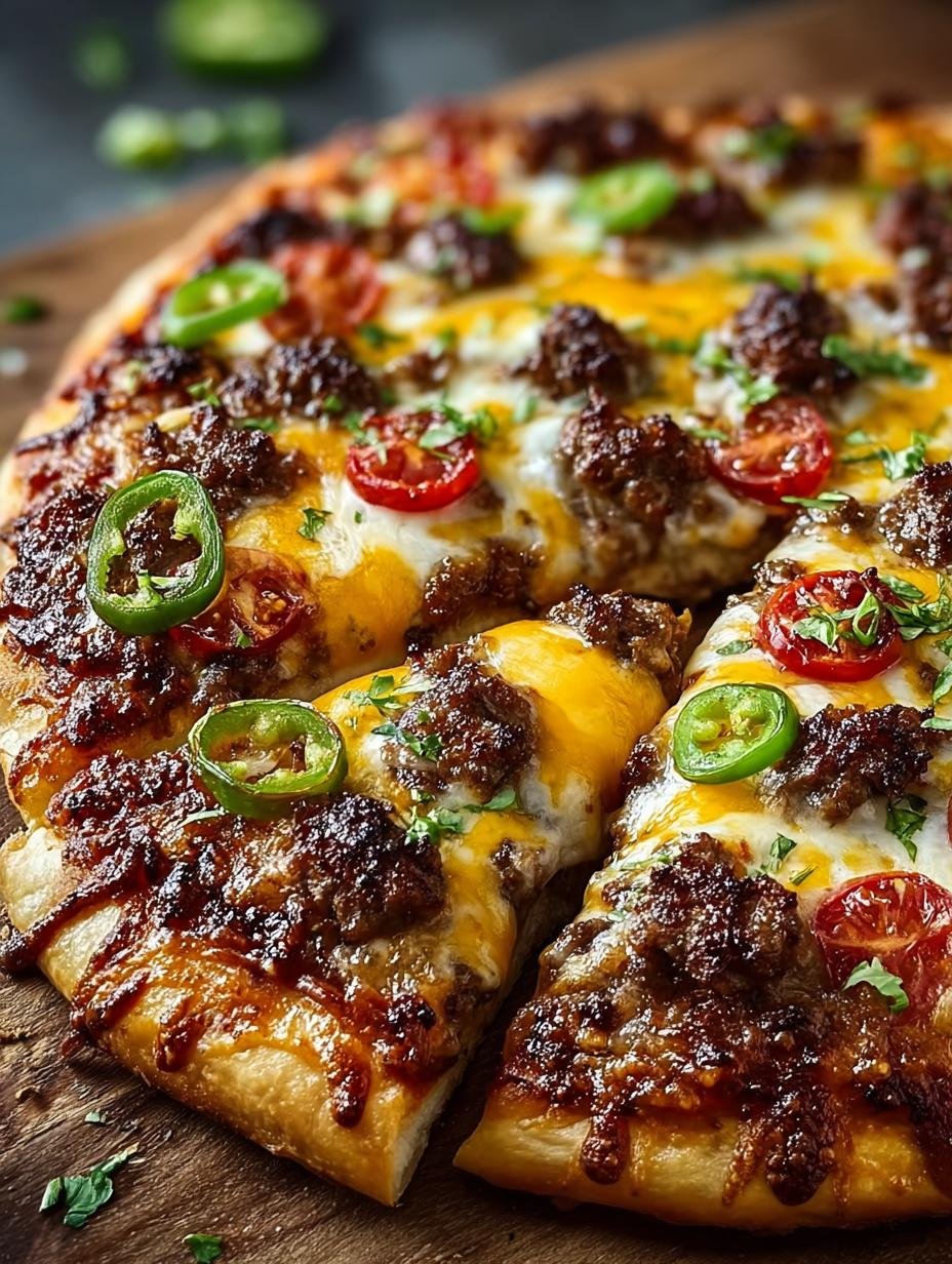 Cheeseburger Pizza: 5 Reasons You'll Love This Delicious Dish - Cheeseburger Pizza - main visual representation