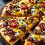 Cheeseburger Pizza