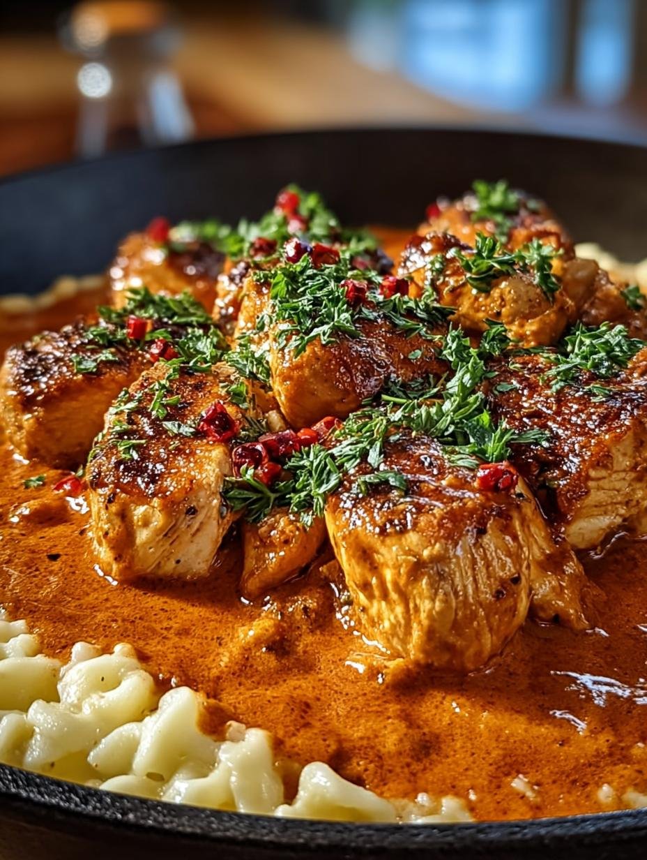 Savory Chicken Paprikash Recipe for Cozy Dinners - Chicken Paprikash - main visual representation