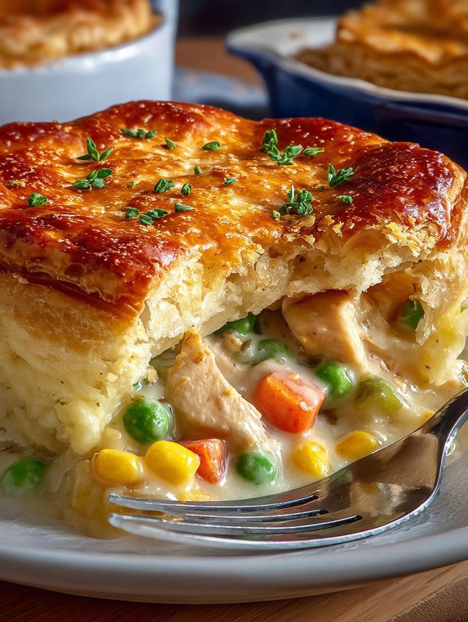 Chicken Pot Pie with Bisquick: A Comforting Dinner - Chicken Pot Pie with - main visual representation