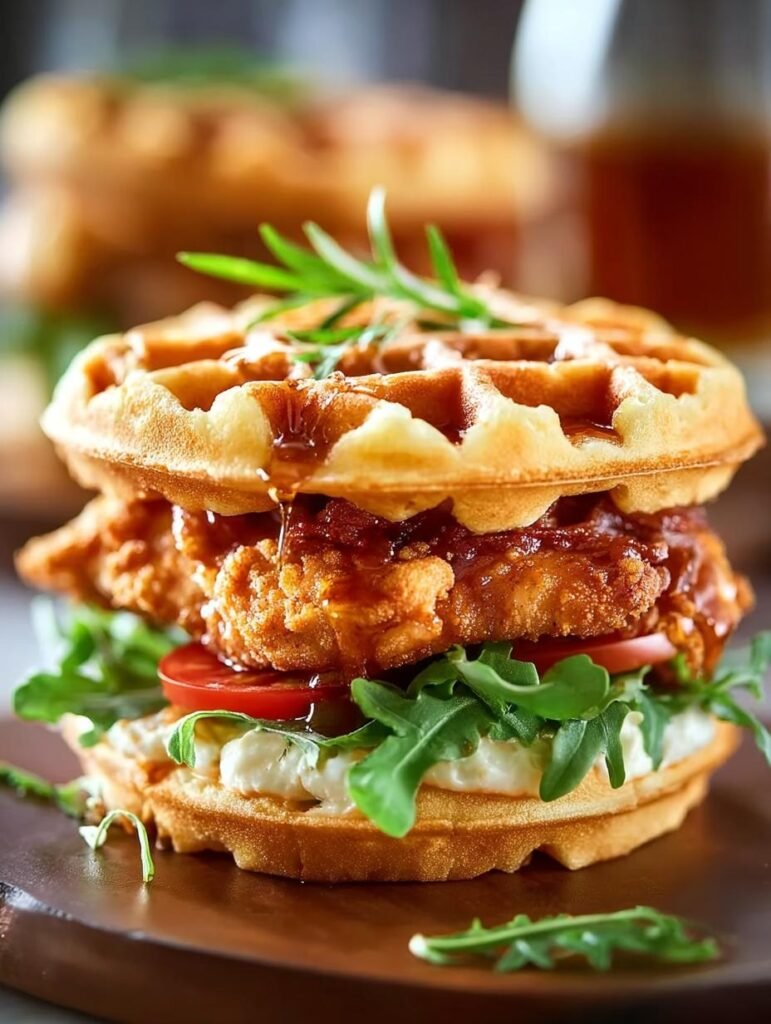 Chicken Waffle Sliders