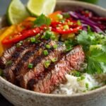 Cilantro Lime Steak Bowls