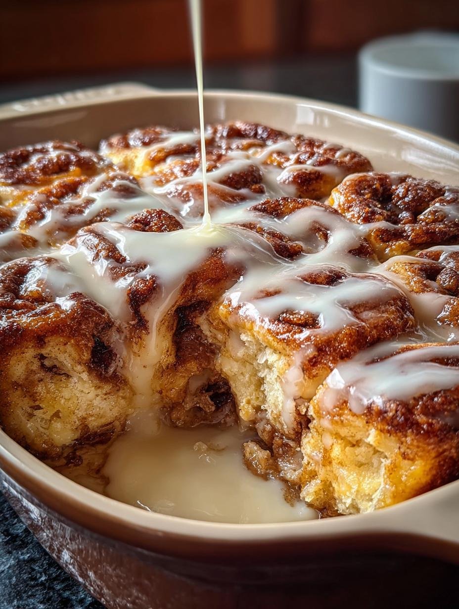 Delicious Cinnamon Roll Casserole for Perfect Mornings - Cinnamon Roll Casserole - additional detail