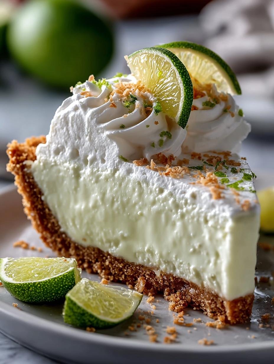 Delicious Coconut Lime Icebox Pie for Summer Joy - Coconut Lime Icebox Pie - additional detail