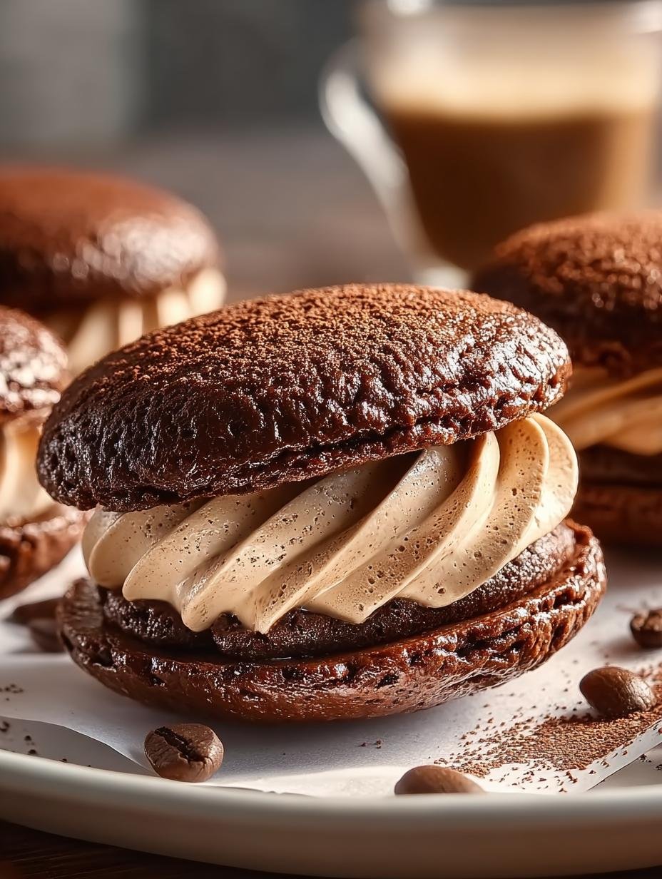 Coffee Chocolate Coffee Whoopie: 12 Delicious Treats - Coffee Chocolate Coffee Whoopie - main visual representation