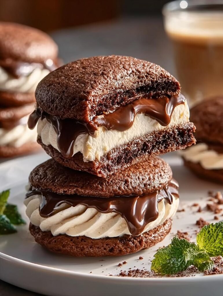 Coffee Chocolate Coffee Whoopie