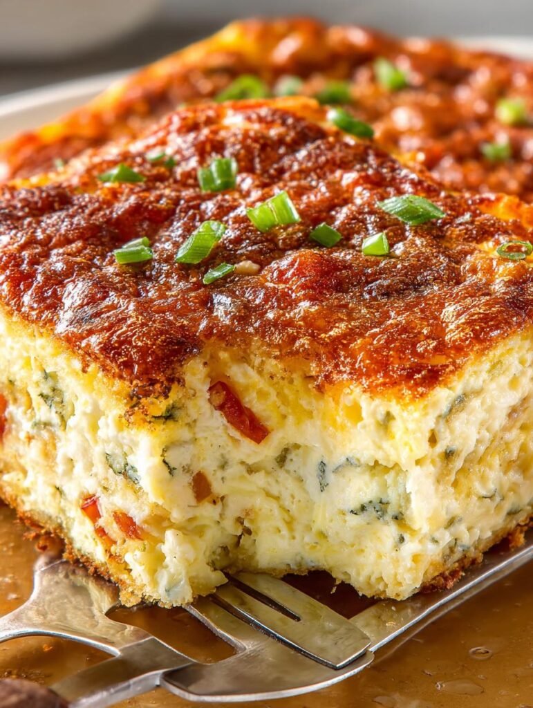 Cottage Cheese Egg Casserole