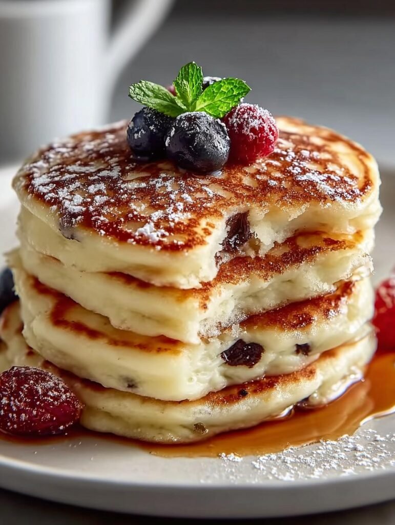 Cottage Cheese Pancakes