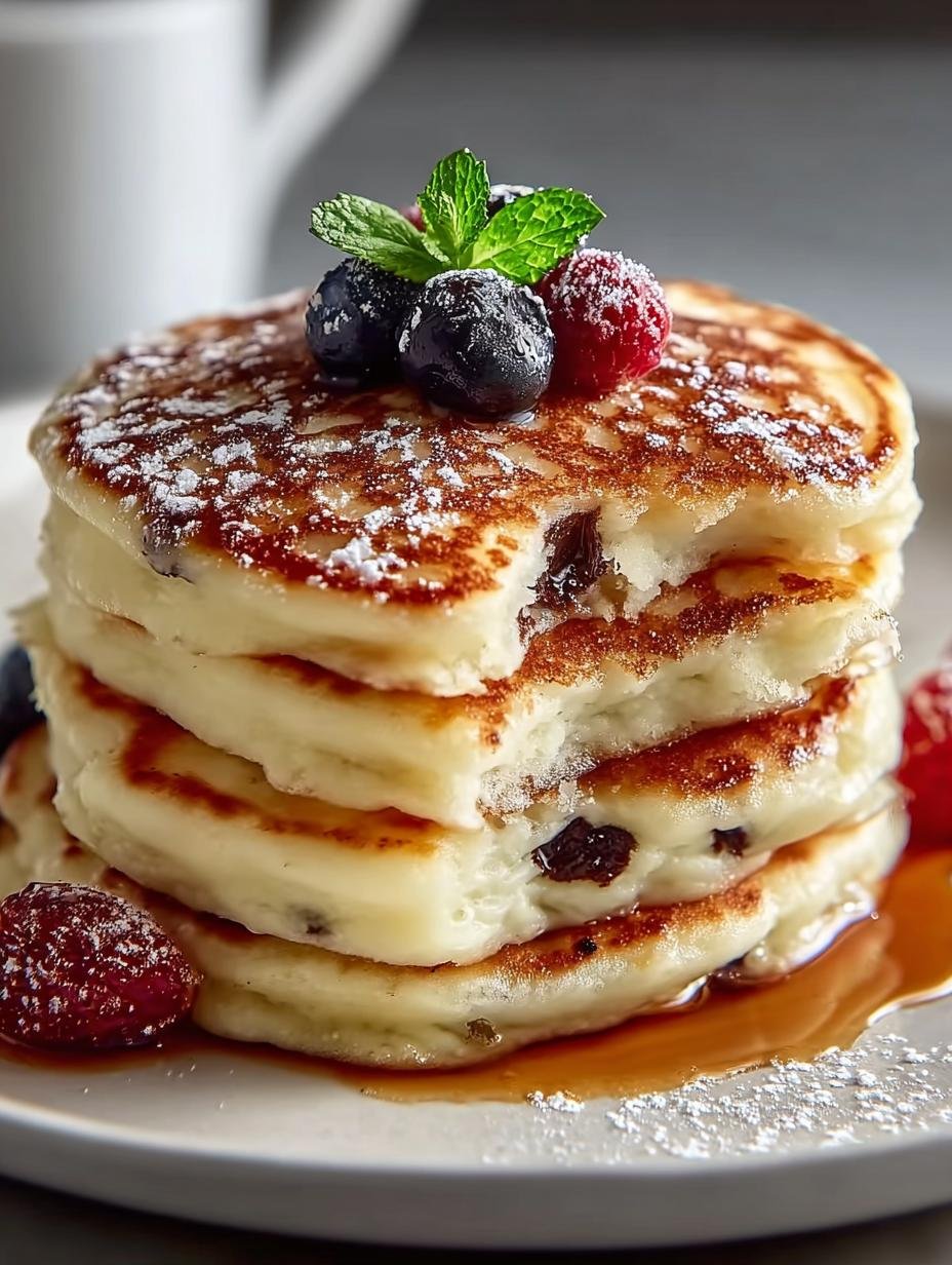 Cottage Cheese Pancakes