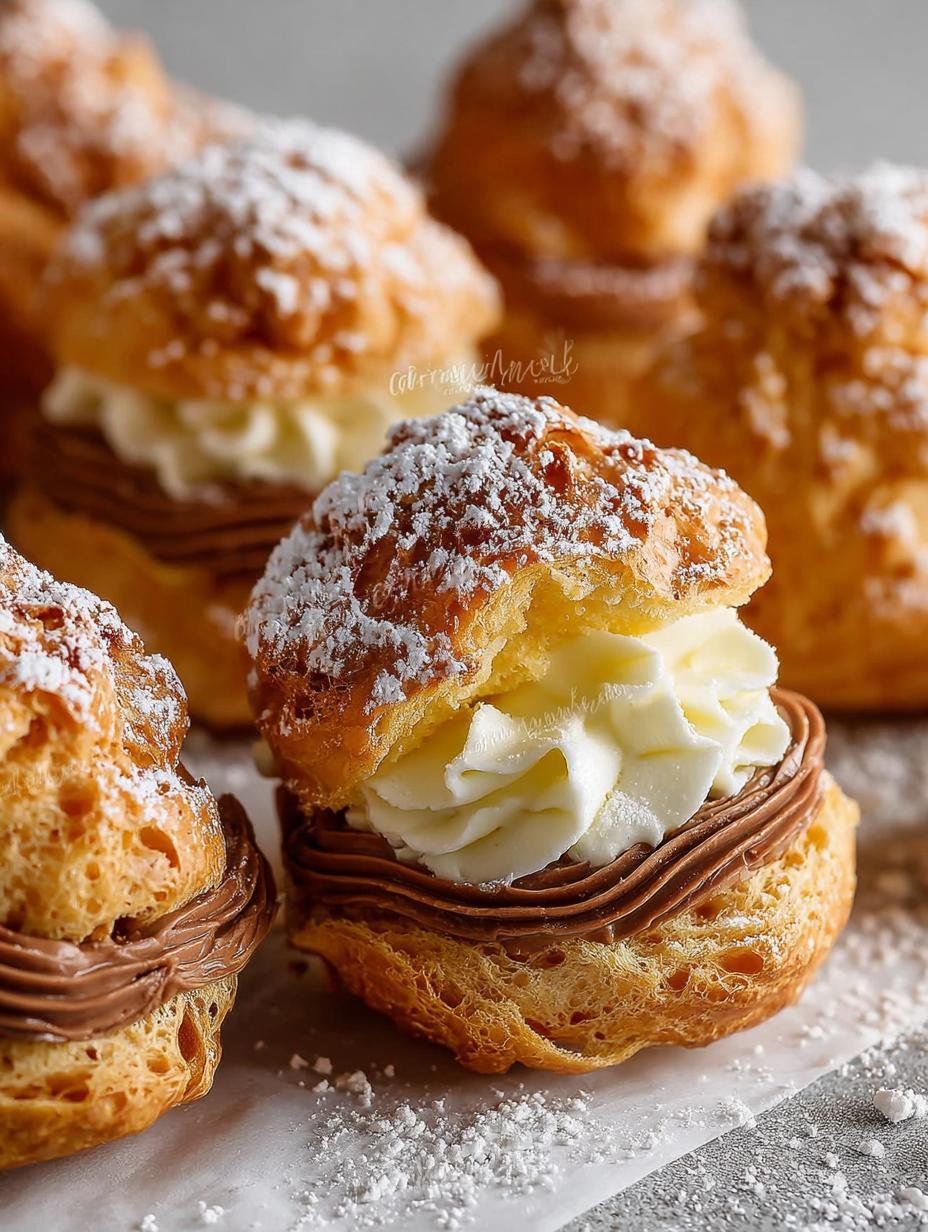 Classic Cream Puffs: 12 Irresistible Treats to Indulge In - Cream Puffs - additional detail