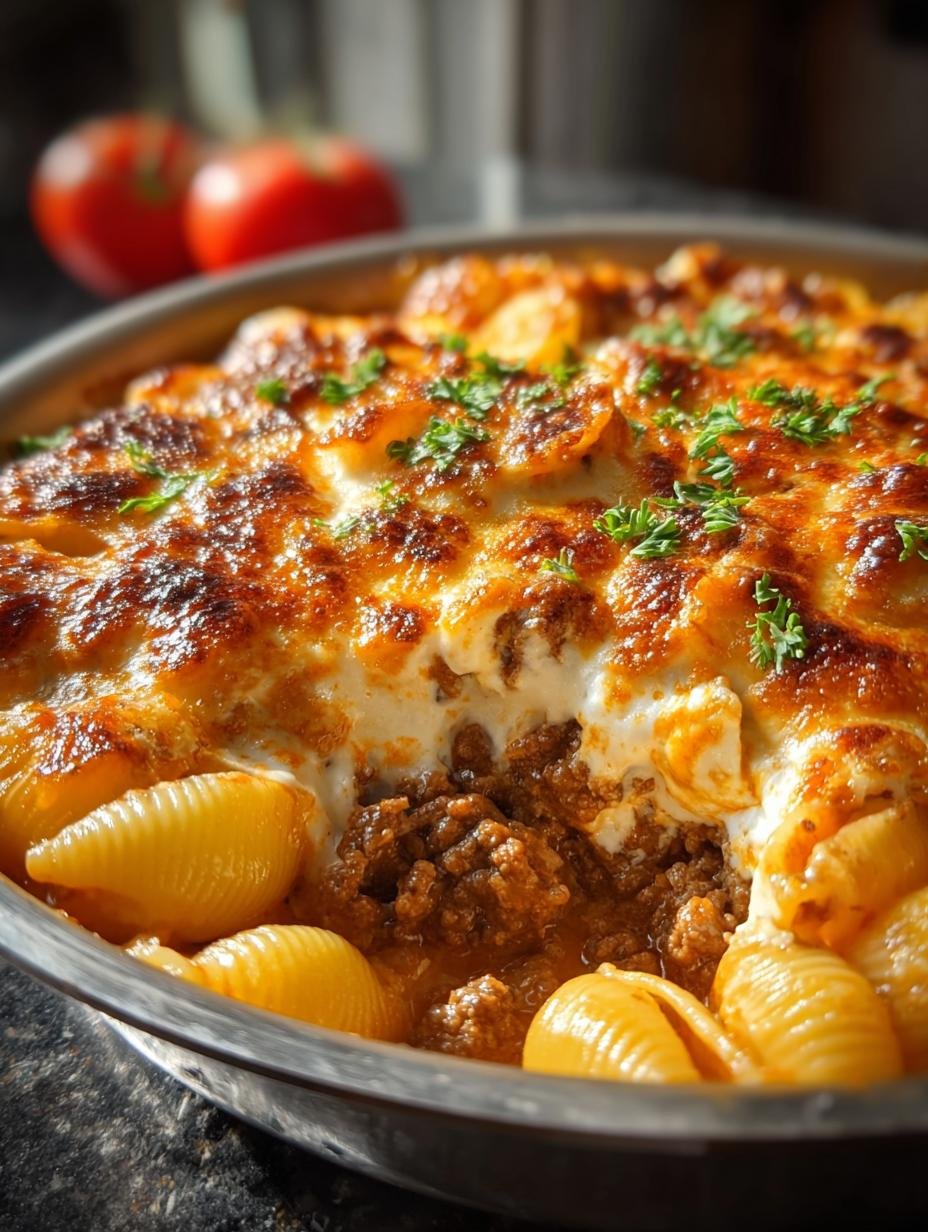 Creamy Beef Shells: 6 Delicious Family-Friendly Recipes - Creamy Beef Shells - main visual representation