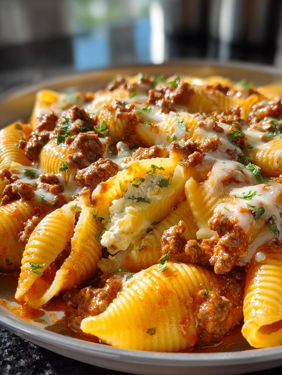 Creamy Beef Shells: 6 Delicious Family-Friendly Recipes - Creamy Beef Shells - additional detail