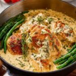 Creamy Boursin Chicken Skillet