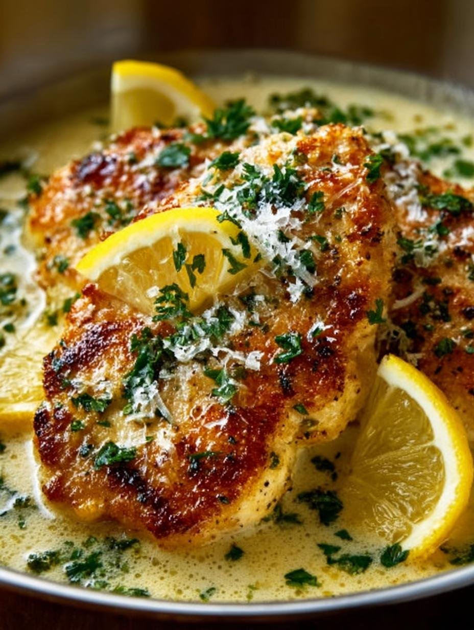 Creamy Parmesan Lemon Chicken: 7 Easy Steps to Delight - Creamy Parmesan Lemon Chicken - main visual representation