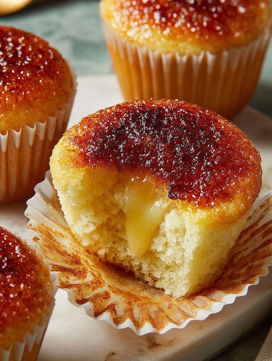 Creme Brulee Cupcakes