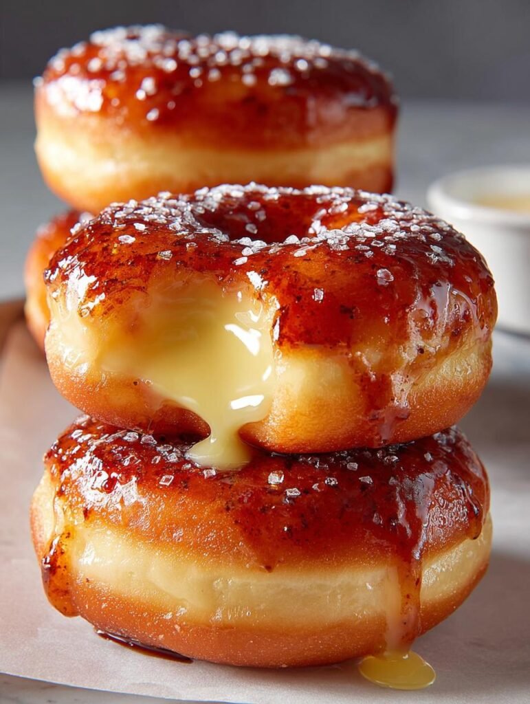 Creme Brulee Doughnuts