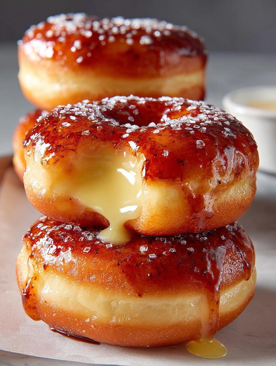 Creme Brulee Doughnuts