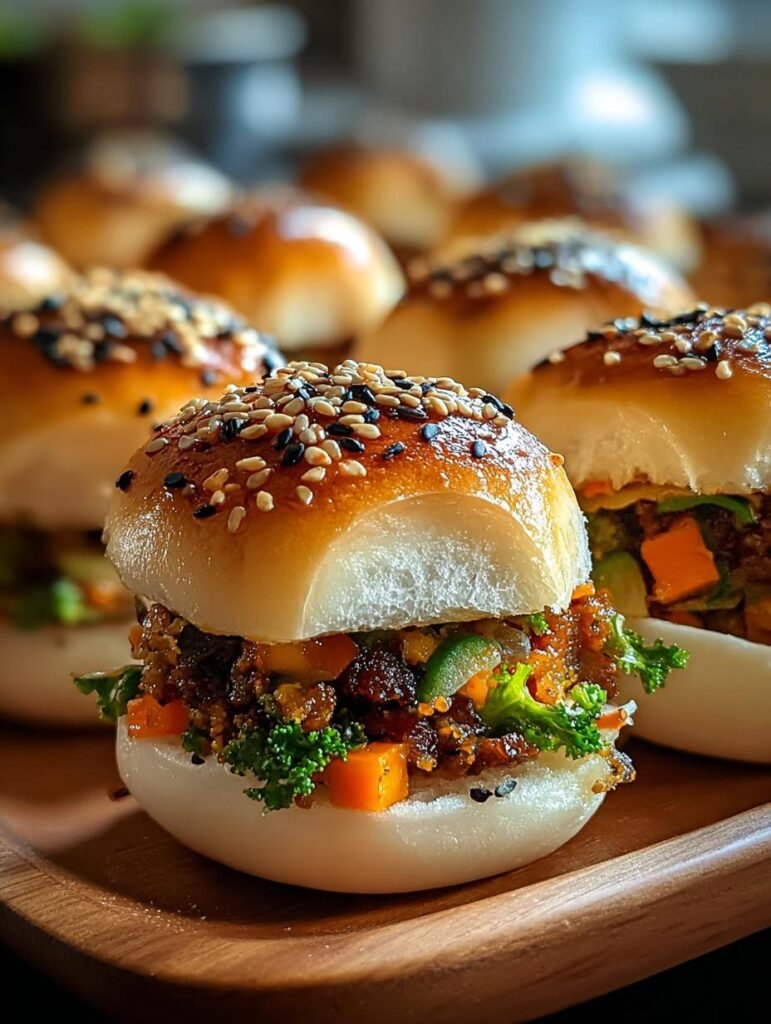Crispy Bottom Veggie Buns