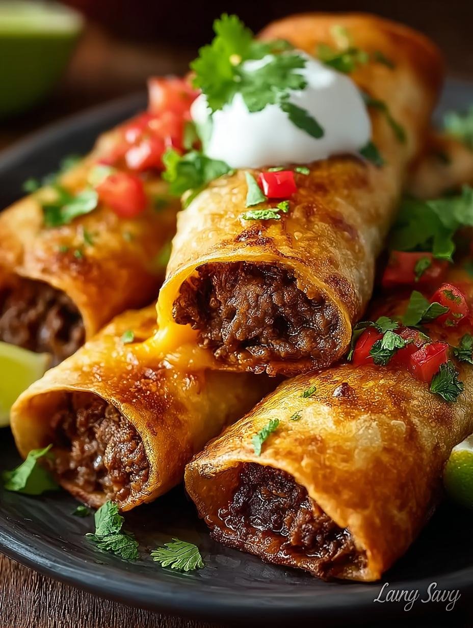 Crispy Cheesy Beef Chimichangas: 6 Irresistible Bites - Crispy Cheesy Beef Chimichangas - additional detail