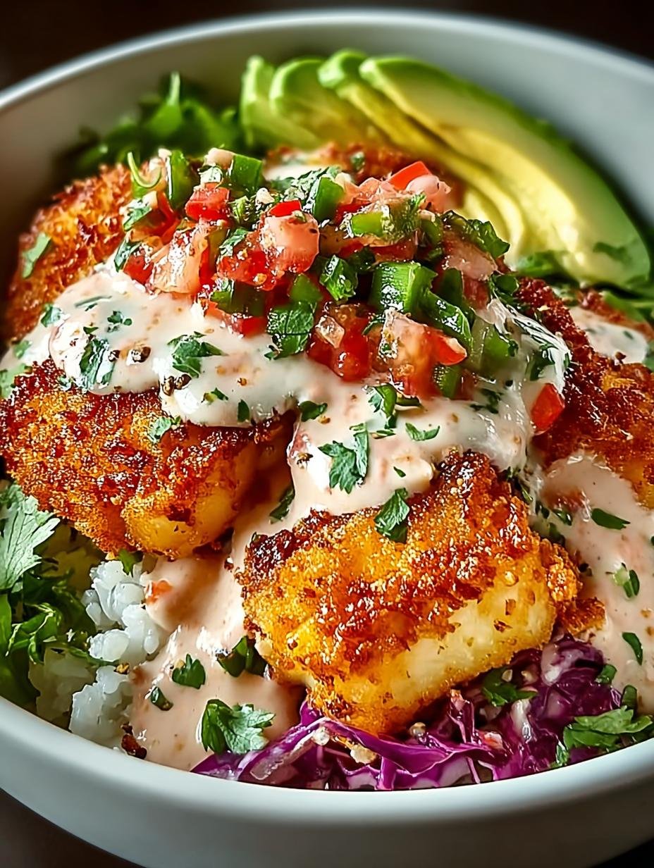 Crispy Fish Taco Bowls: 5 Flavorful Weeknight Wonders - Crispy Fish Taco Bowls - additional detail