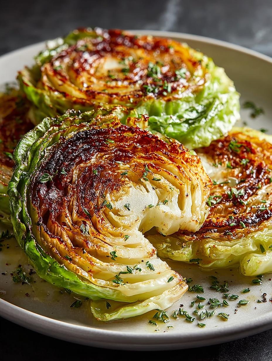 Crispy Roasted Cabbage Steaks: 5 Simple Steps to Perfection - Crispy Roasted Cabbage Steaks - main visual representation