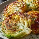 Crispy Roasted Cabbage Steaks