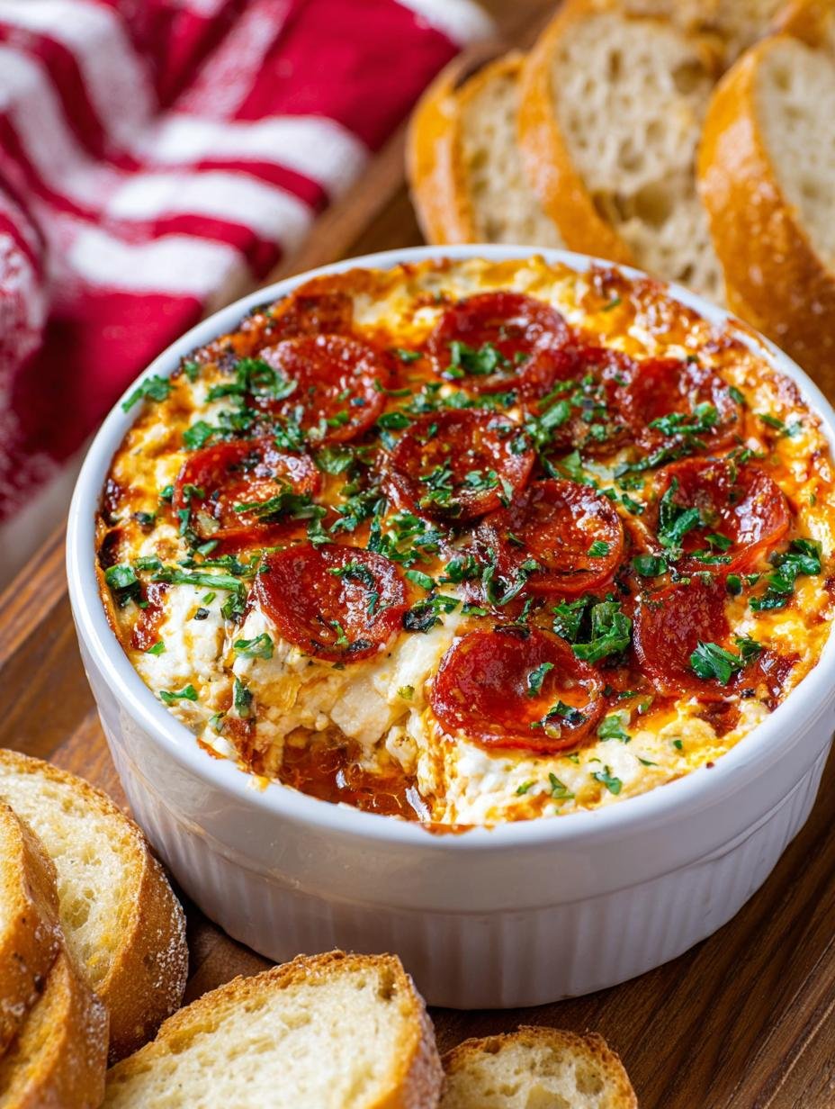 Crockpot Pizza Dip: 5 Layers of Cheesy Goodness - Crockpot Pizza Dip - additional detail
