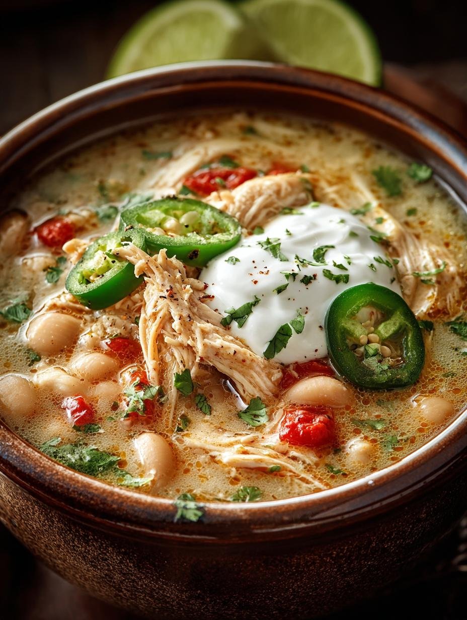 Crockpot White Chicken Chili: 7 Comforting Servings - Crockpot White Chicken Chili - main visual representation
